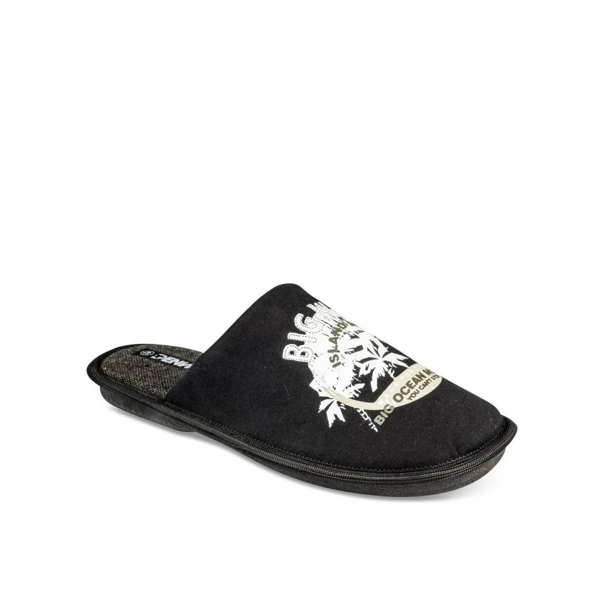 Chaussons NOIR DENIM SIDE