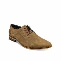 Derbies BEIGE DENIM SIDE CUIR