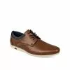 Derbies COGNAC DENIM SIDE