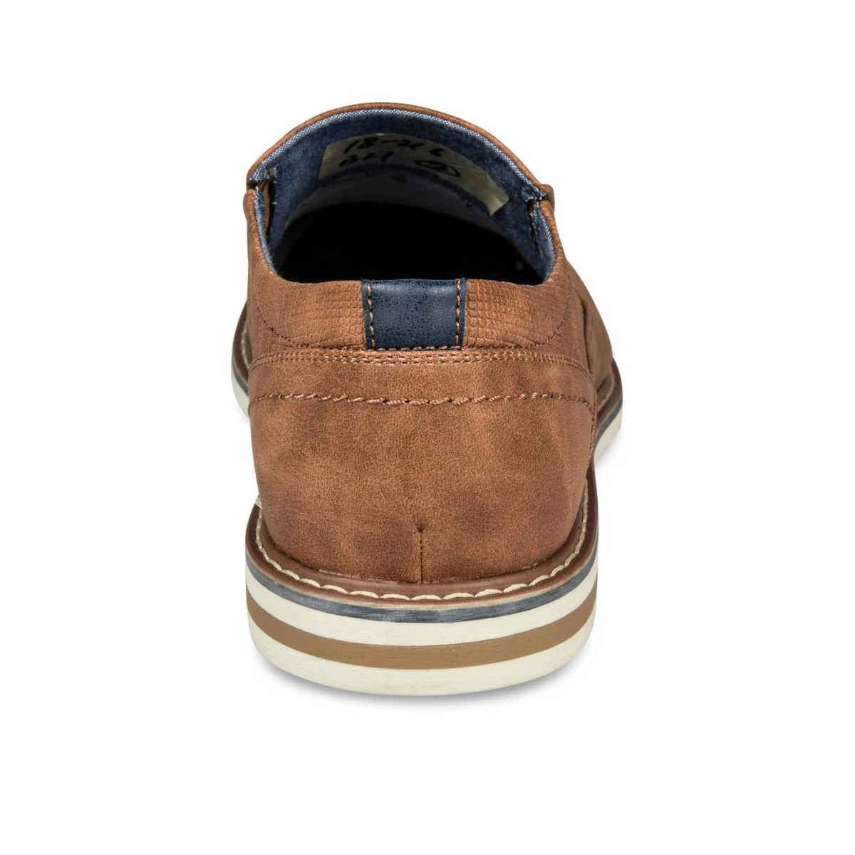 Derbies COGNAC DENIM SIDE – Image 3