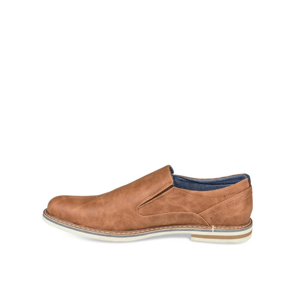 Derbies COGNAC DENIM SIDE – Image 4