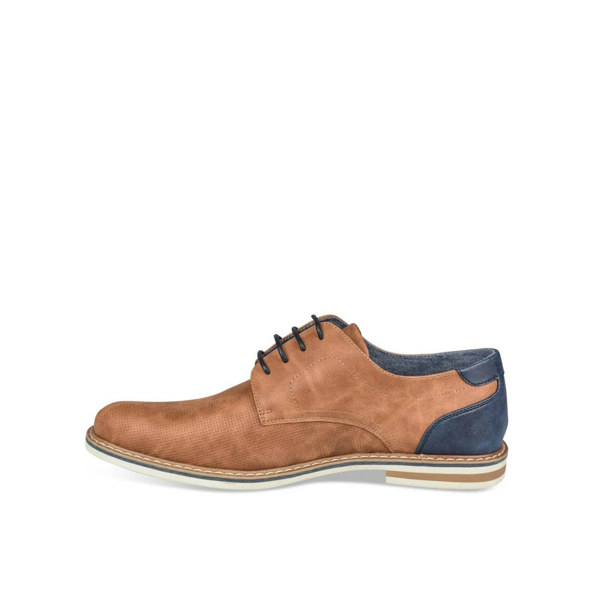 Derbies COGNAC DENIM SIDE – Image 4