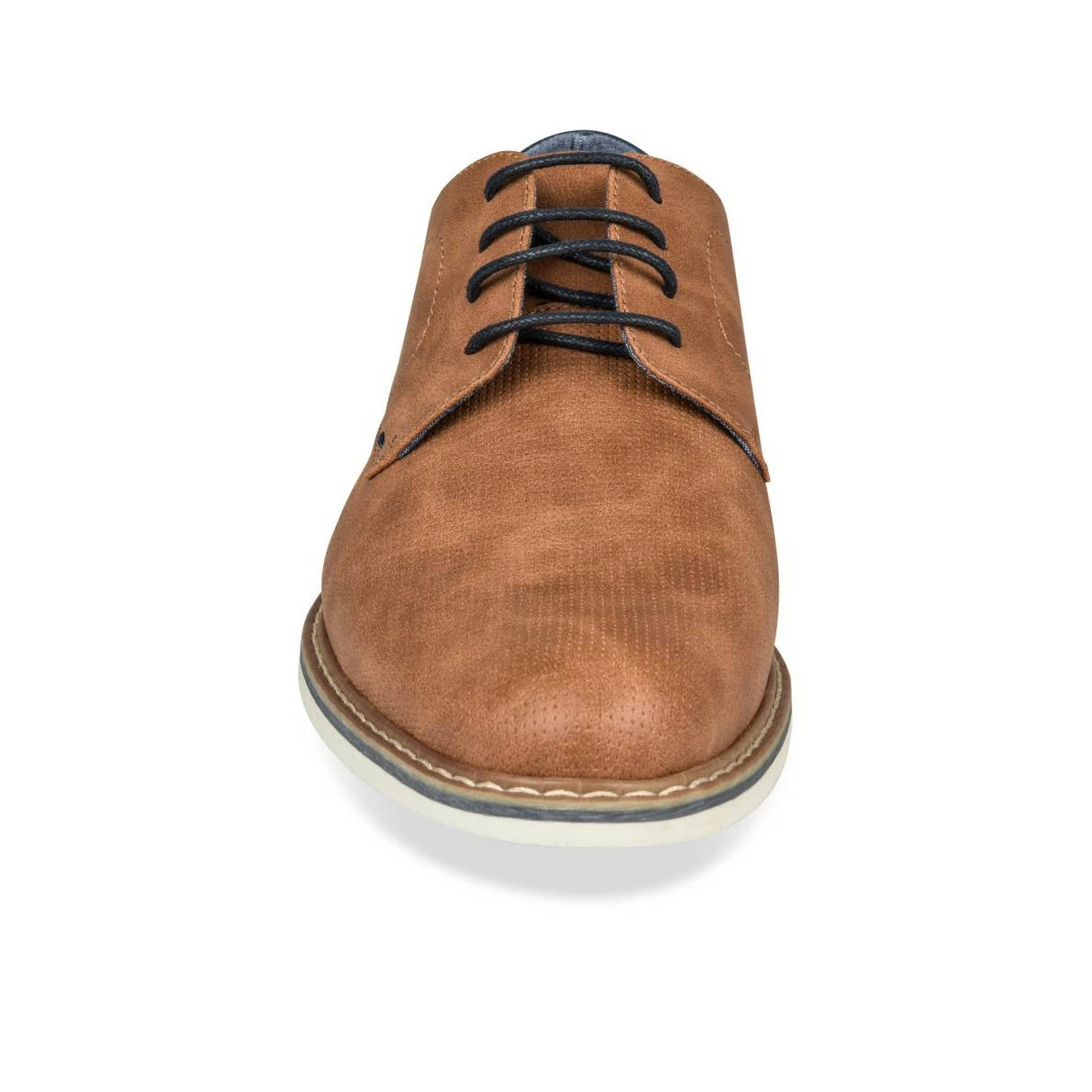 Derbies COGNAC DENIM SIDE – Image 5
