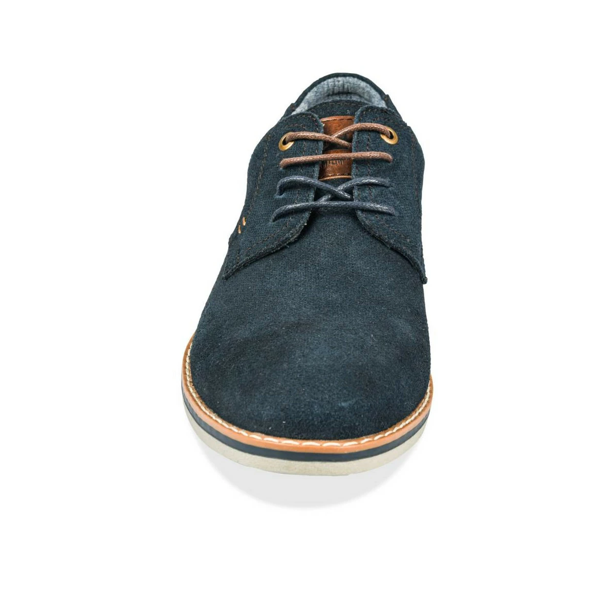 Derbies MARINE DENIM SIDE CUIR – Image 5