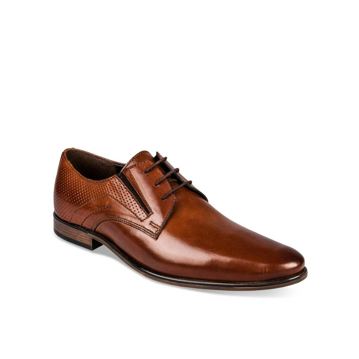 Derbies MARRON B-BLAKE CUIR