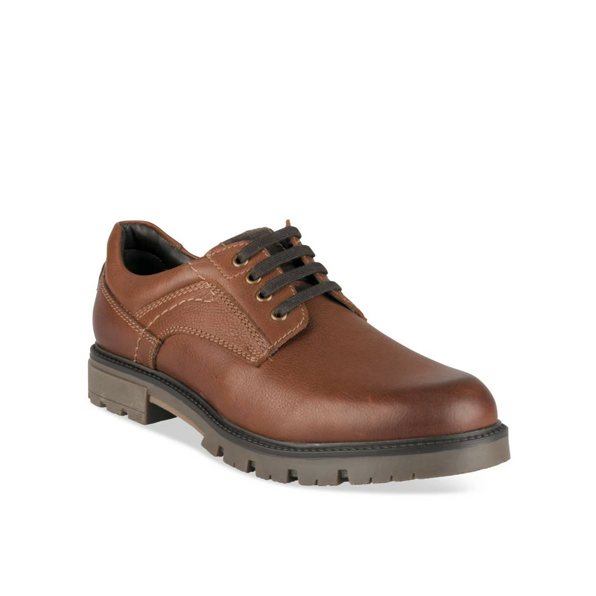 Derbies MARRON MEGIS CASUAL – Image 2