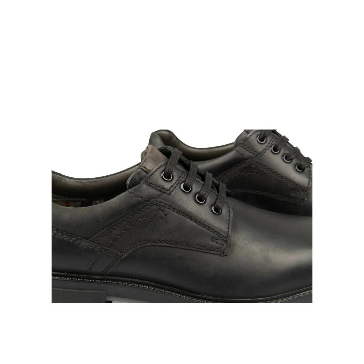 Derbies NOIR DENIM SIDE CUIR – Image 6