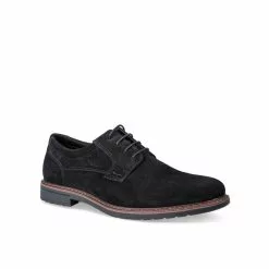 Derbies NOIR DENIM SIDE CUIR