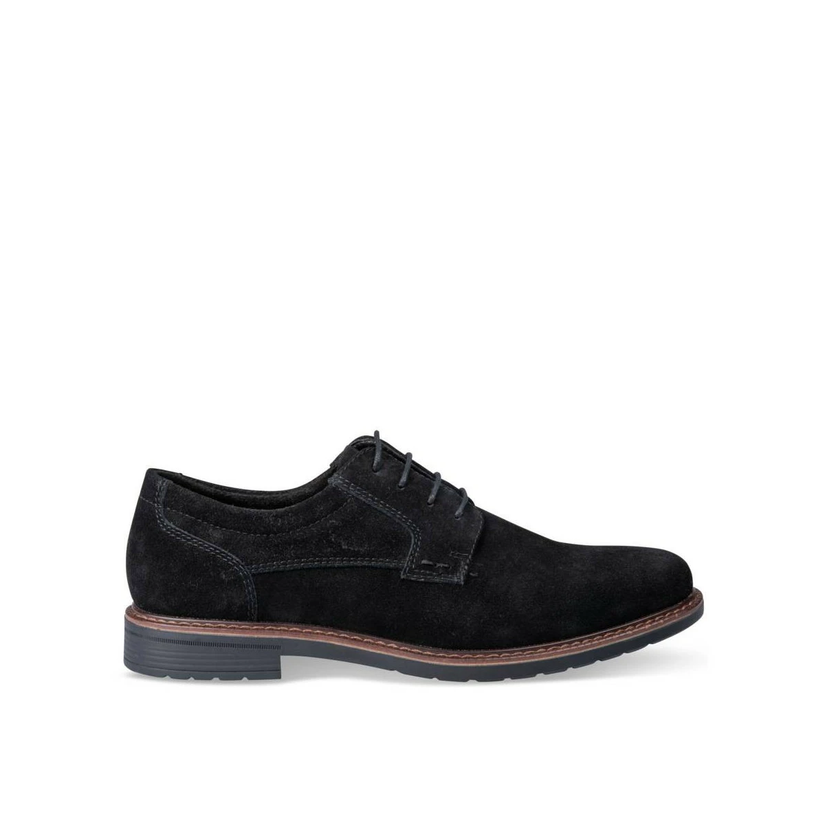 Derbies NOIR DENIM SIDE CUIR – Image 2