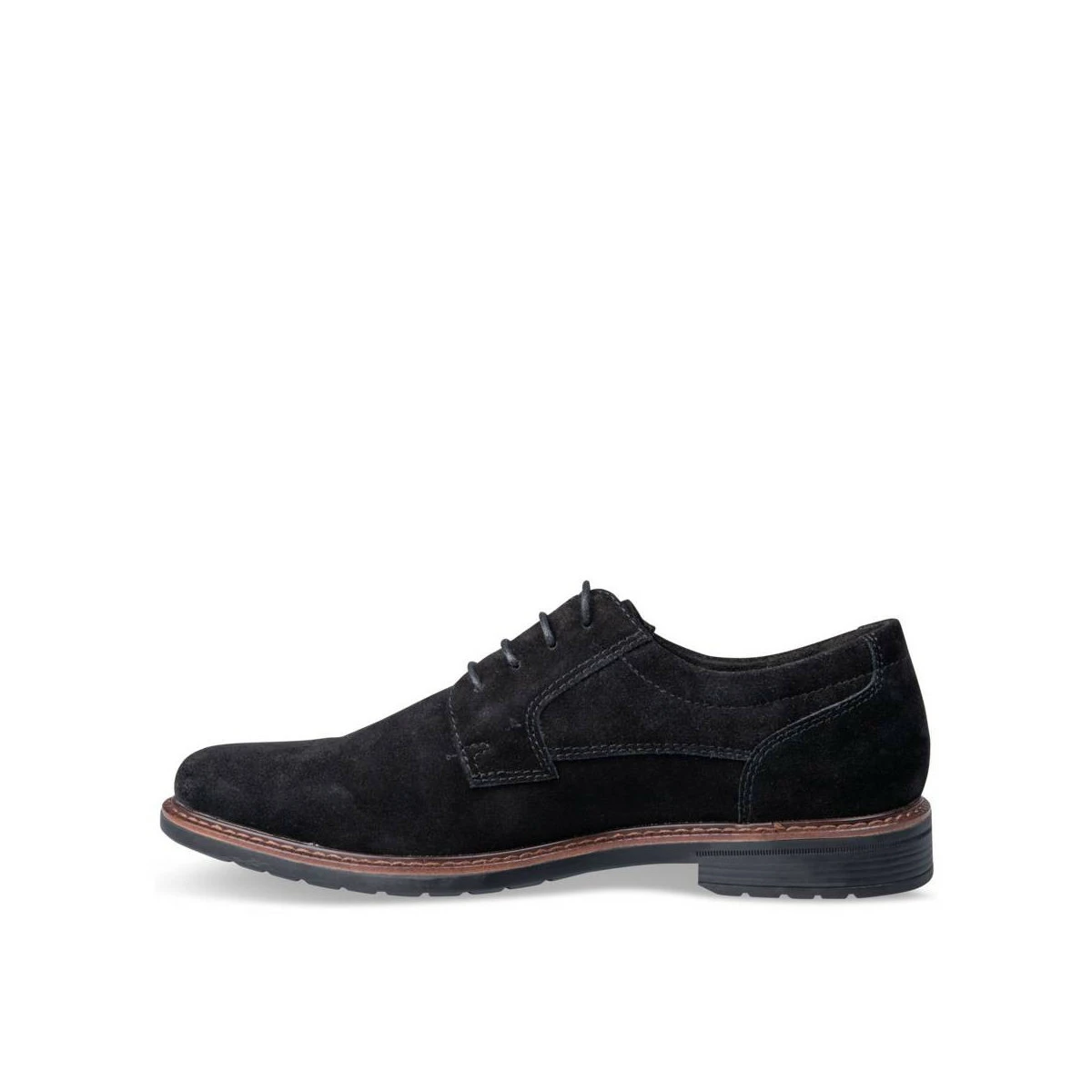 Derbies NOIR DENIM SIDE CUIR – Image 4