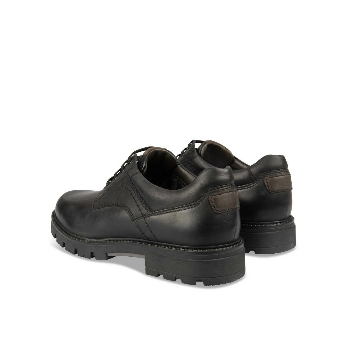 Derbies NOIR DENIM SIDE CUIR – Image 4