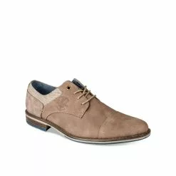 Derbies TAUPE DENIM SIDE