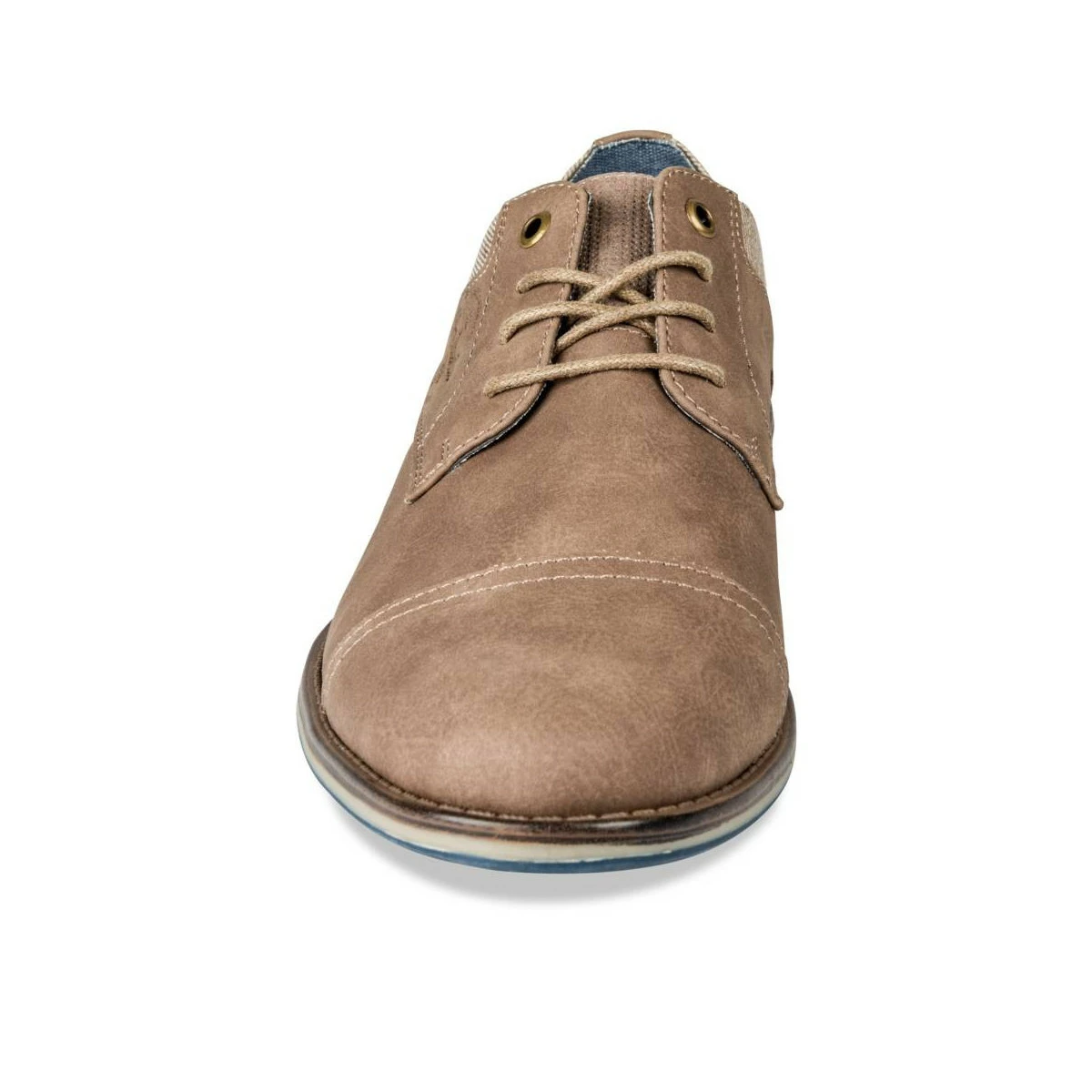 Derbies TAUPE DENIM SIDE – Image 5