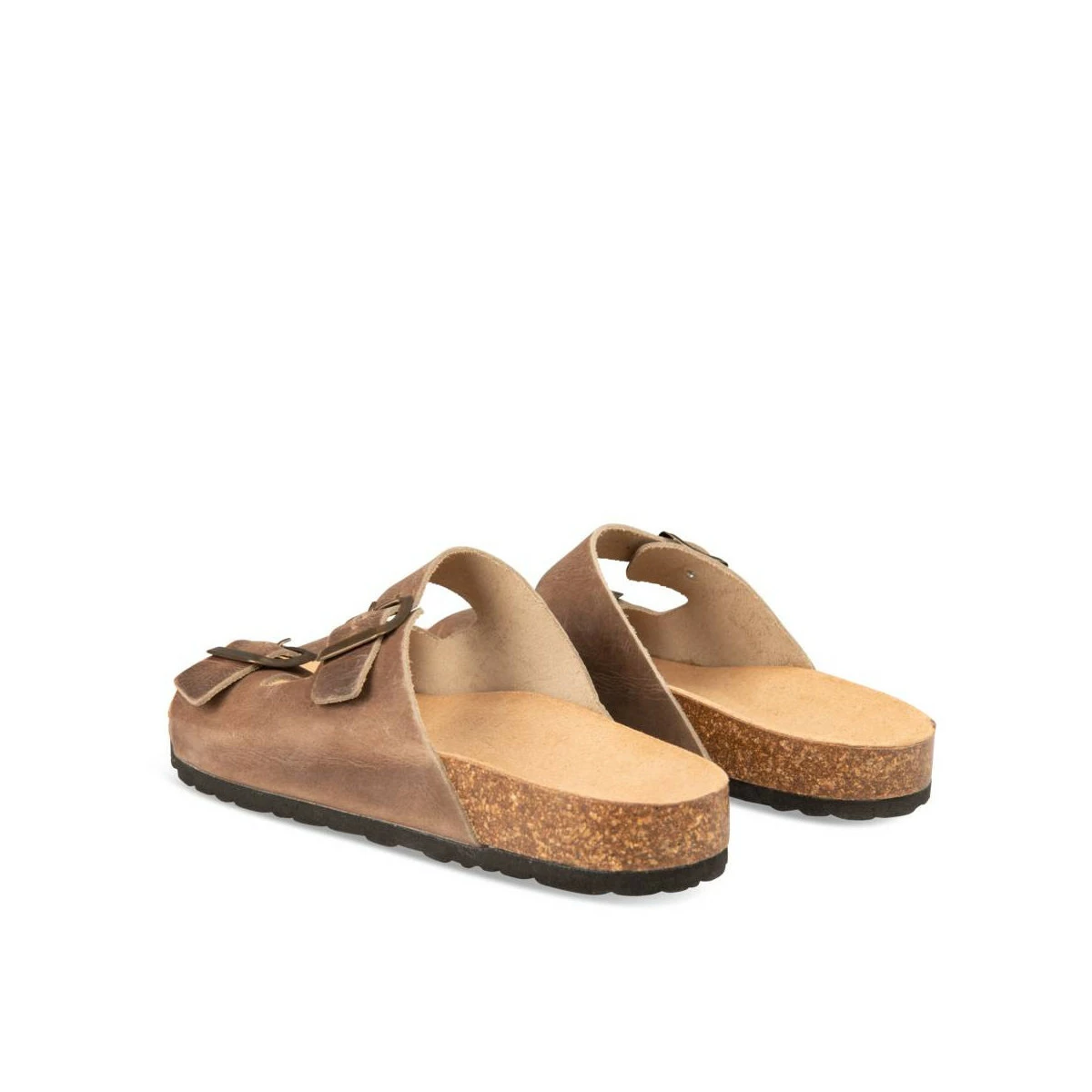 Mules BEIGE CAPE BOARD CUIR – Image 3