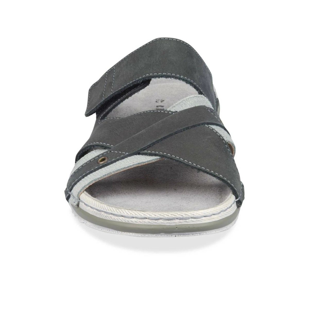 Mules GRIS CAPE BOARD CUIR – Image 5