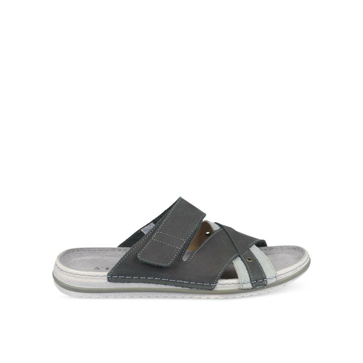 Mules GRIS CAPE BOARD CUIR