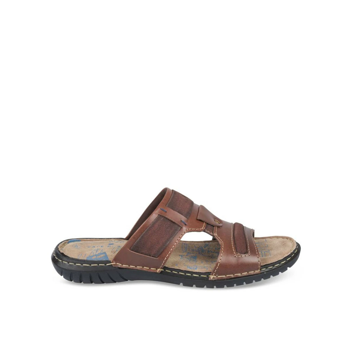 Mules MARRON CAPE BOARD CUIR – Image 2