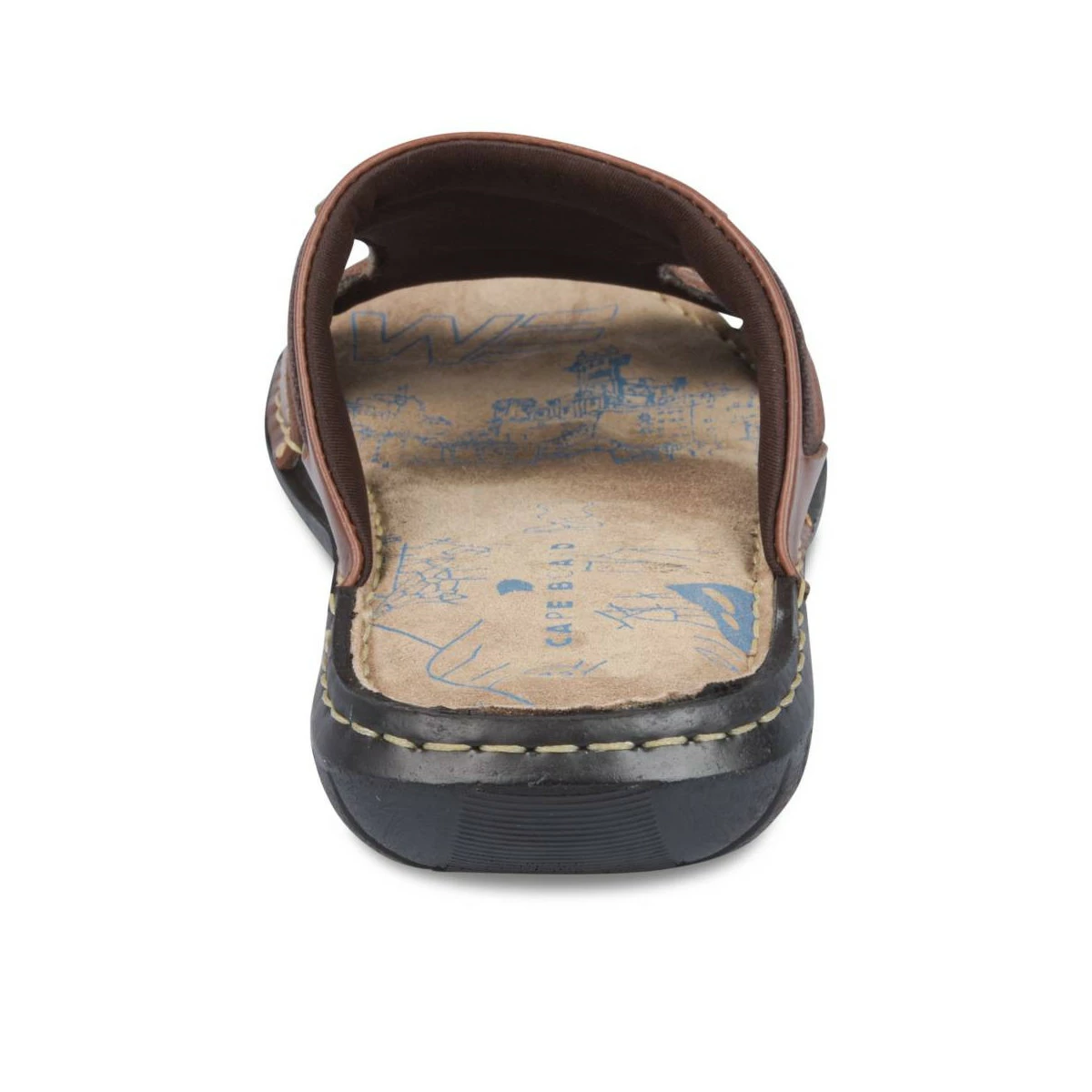 Mules MARRON CAPE BOARD CUIR – Image 3