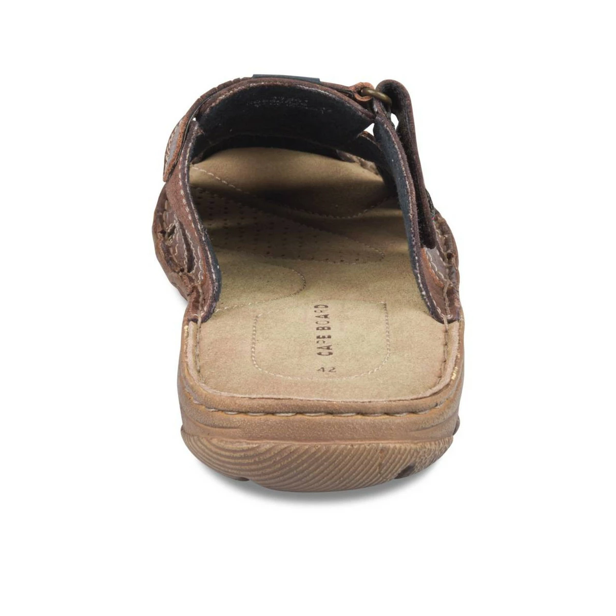 Mules MARRON CAPE BOARD CUIR – Image 3