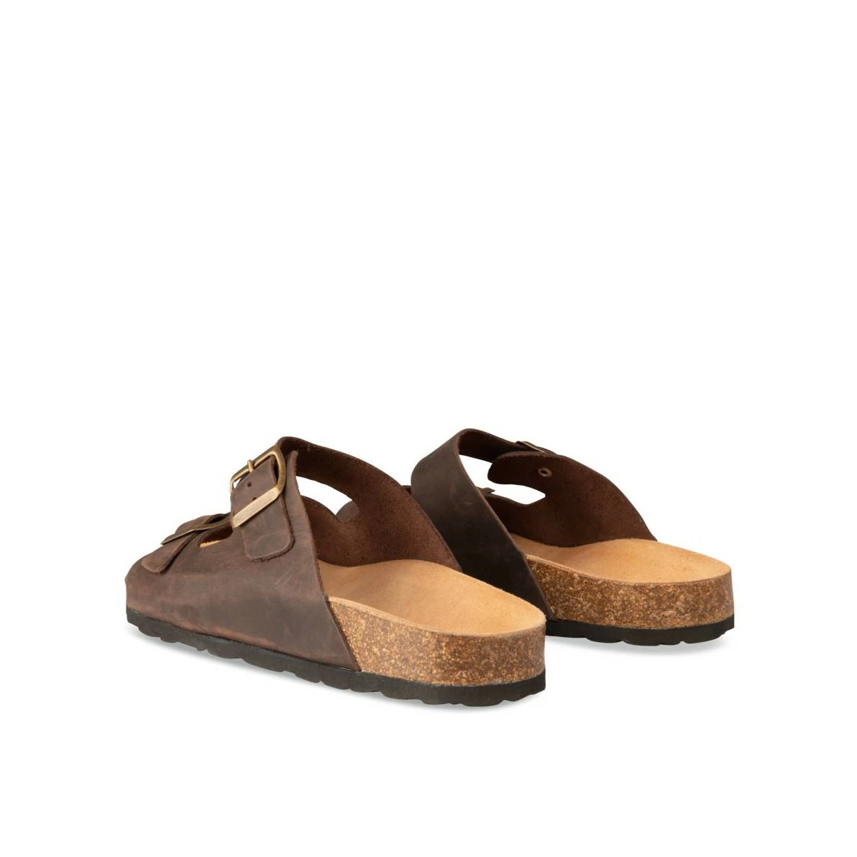 Mules MARRON CAPE BOARD CUIR – Image 4