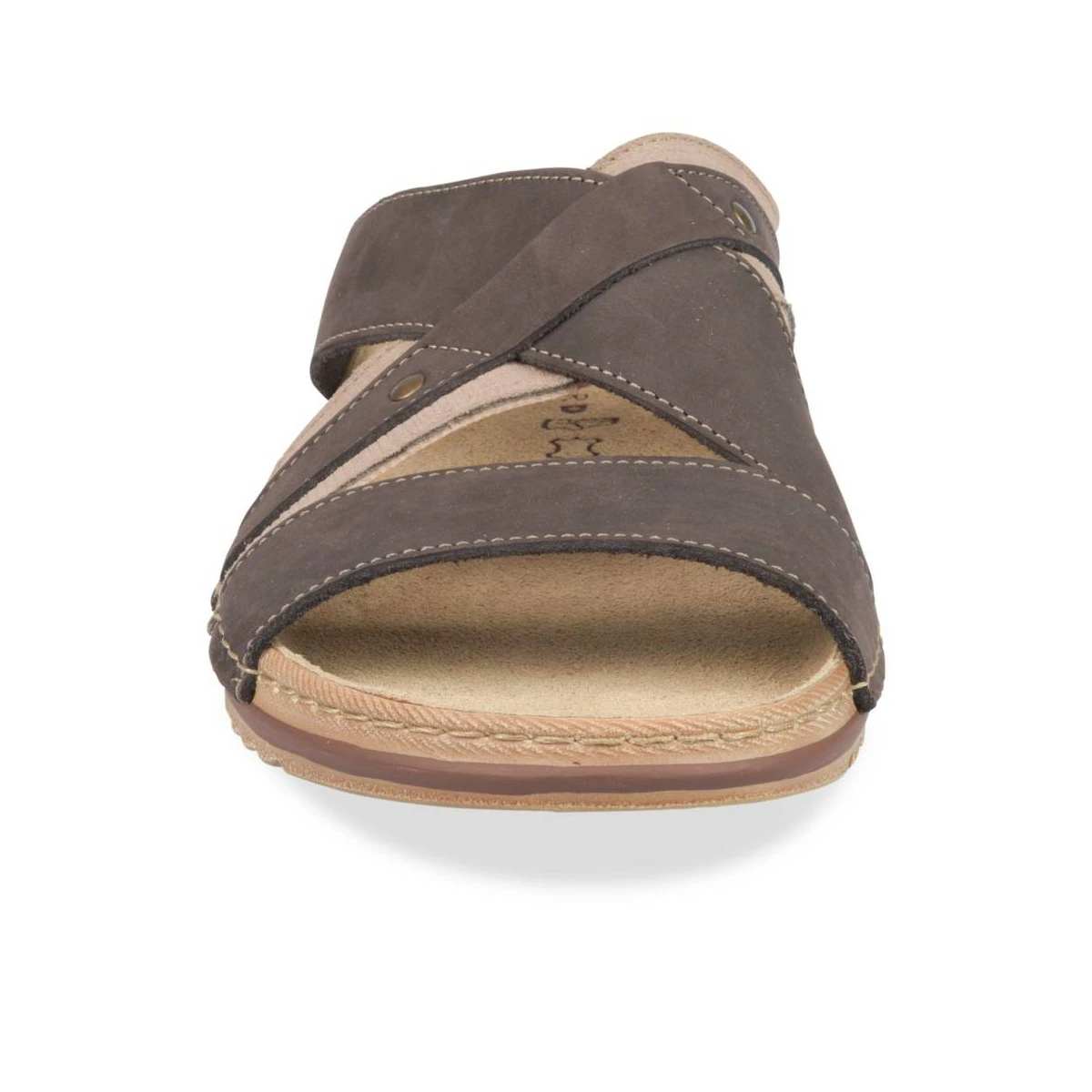 Mules MARRON CAPE BOARD CUIR – Image 3