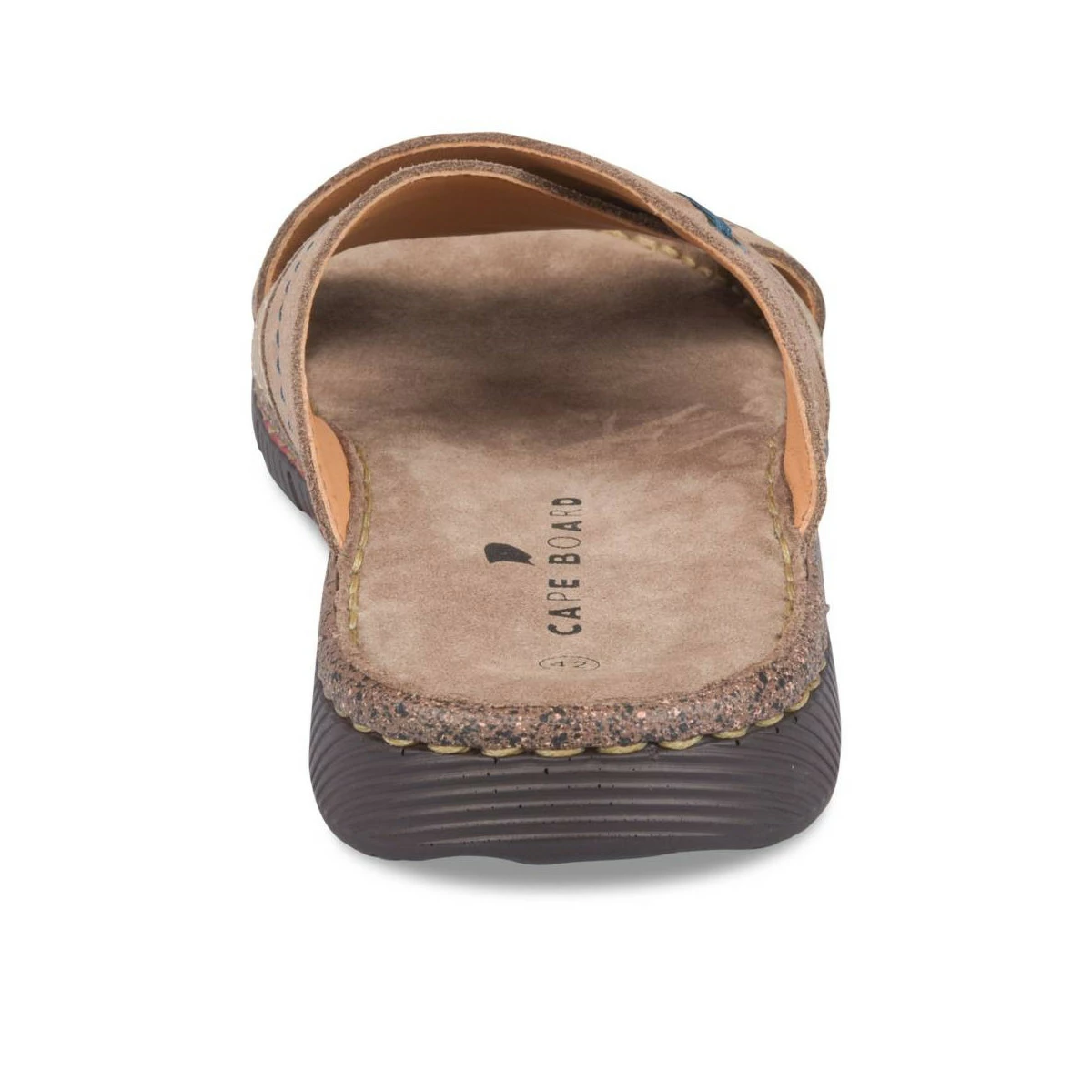 Mules MARRON CAPE BOARD CUIR – Image 3