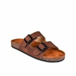 Mules MARRON DENIM SIDE