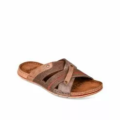Mules MARRON DENIM SIDE
