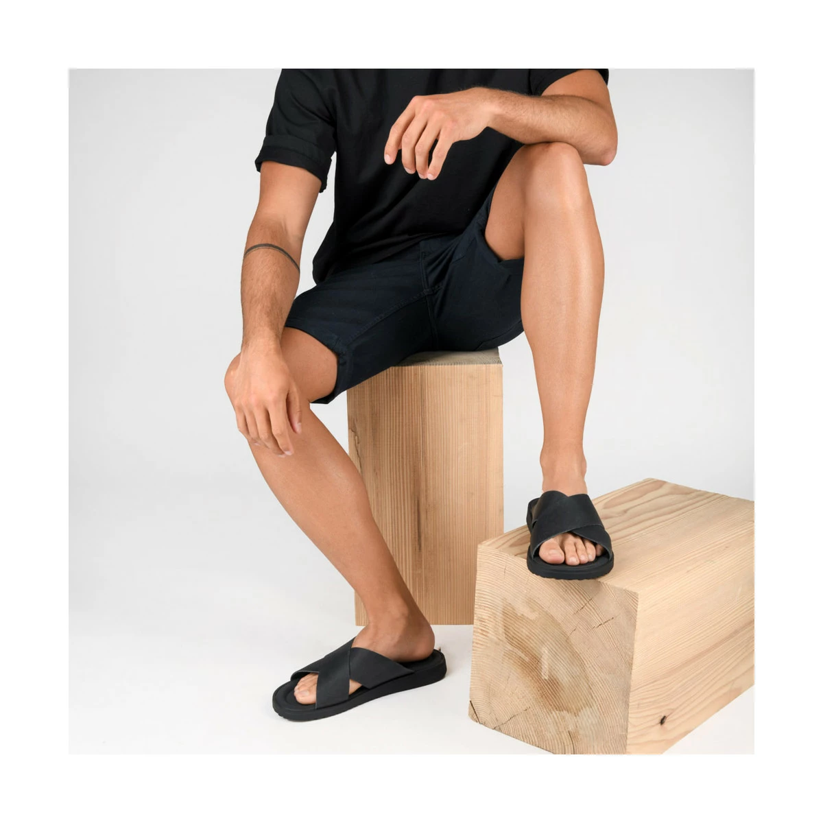 Mules NOIR MEGIS CASUAL – Image 7